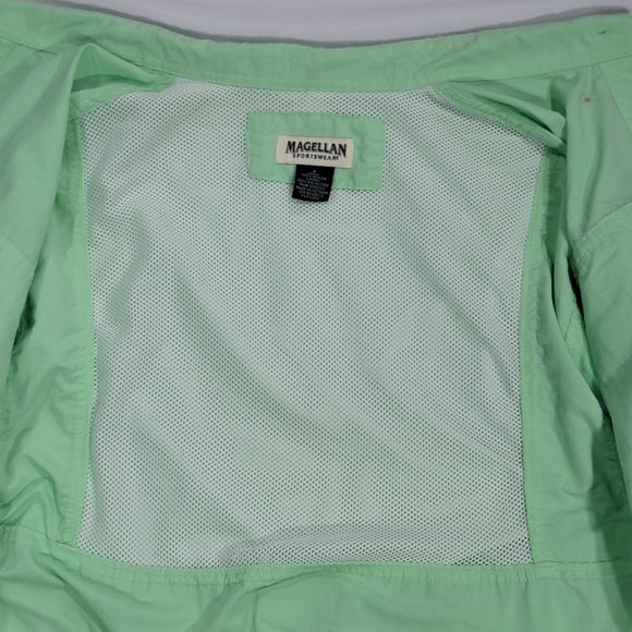 Magellan Sports Wear Mens Green Shirt Button Down Short Sleeves Sz S - Picture 5 of 10